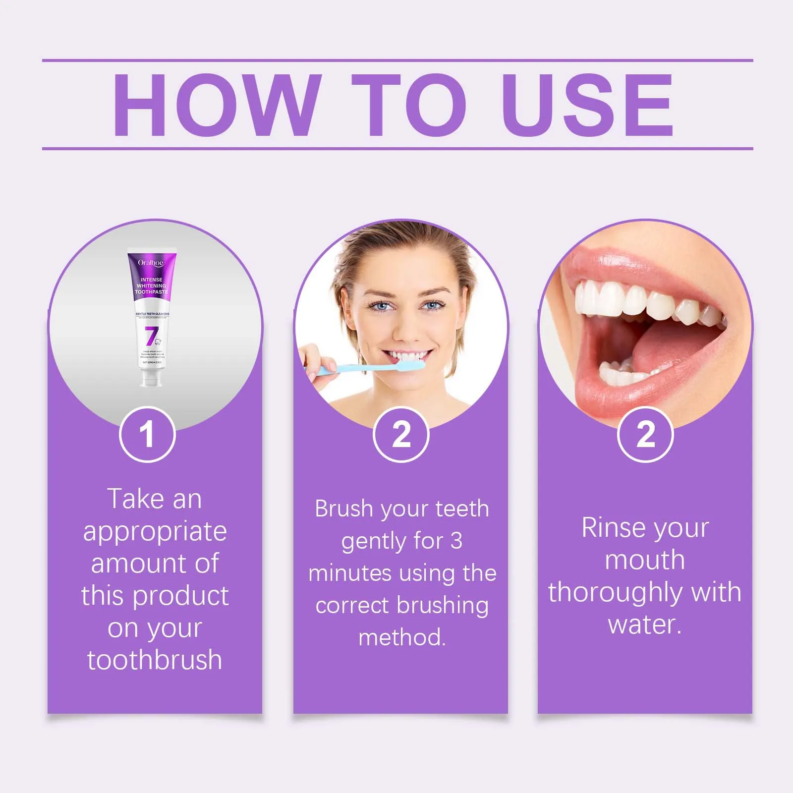 Intense Whitening Toothpaste Anti-Cavity Relieve Tooth Remove Yellow Stain Sensitivity Freshen Breath Enamel Repair Oral Care
