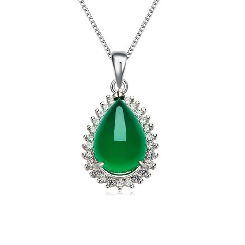 

Yu Marrow pendant, water drop-shaped Korean version jewelry, fashionable and simple