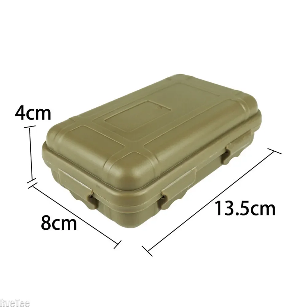 Imagem -06 - Impermeável Plástico Sobrevivência Case Recipiente Hermético Viagem Armazenamento Caixa Outdoor Camping Organizador Tamanho Mini