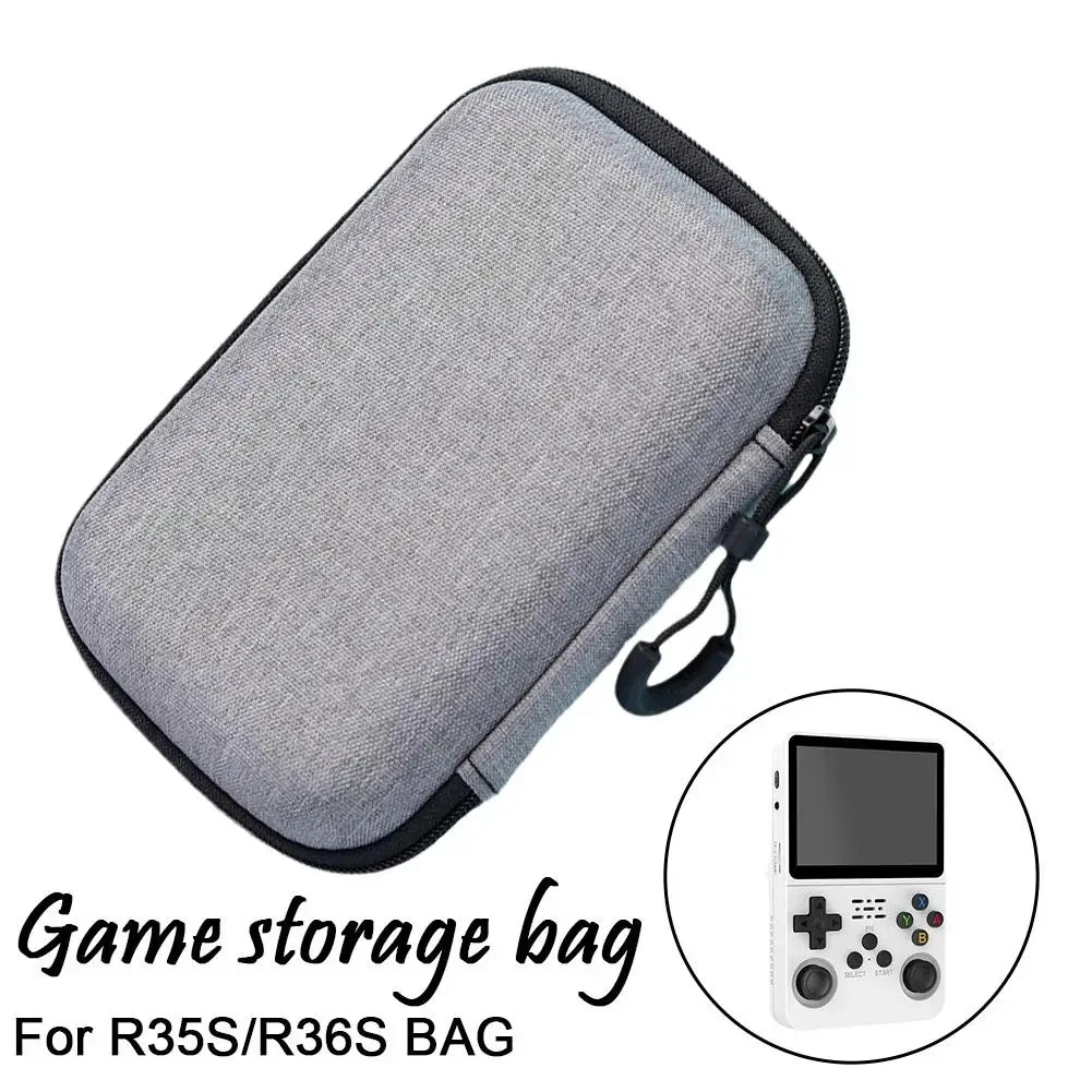 For R36s GB300 M17 Game Console Storage Bag EVA Hard Shockproof Protective Case Carrying Bag Mini Pouch For R35S EVA Organizer