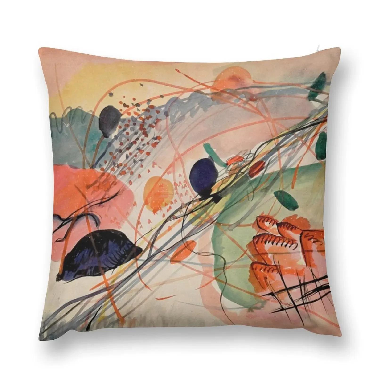 

Improvisation Wassily Kandinsky Abstract Art Throw Pillow Sofa Cover Pillowcase pillow