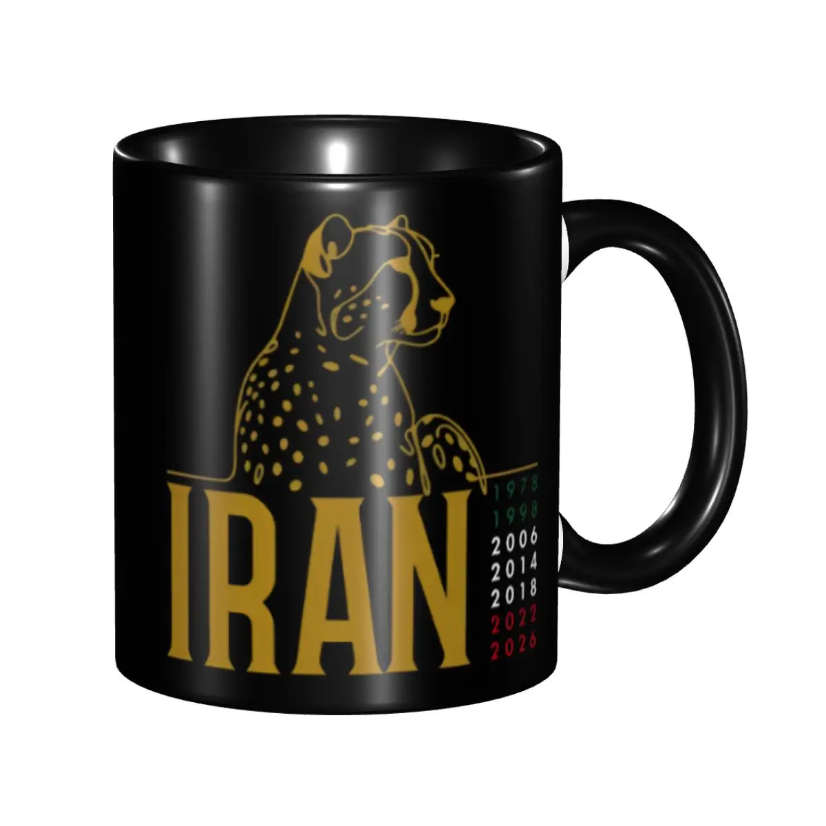 

MIGA Make Iran Great IRAN FLAG Accessories Mugs Kawaii Coffee Cup Gift For Women Men