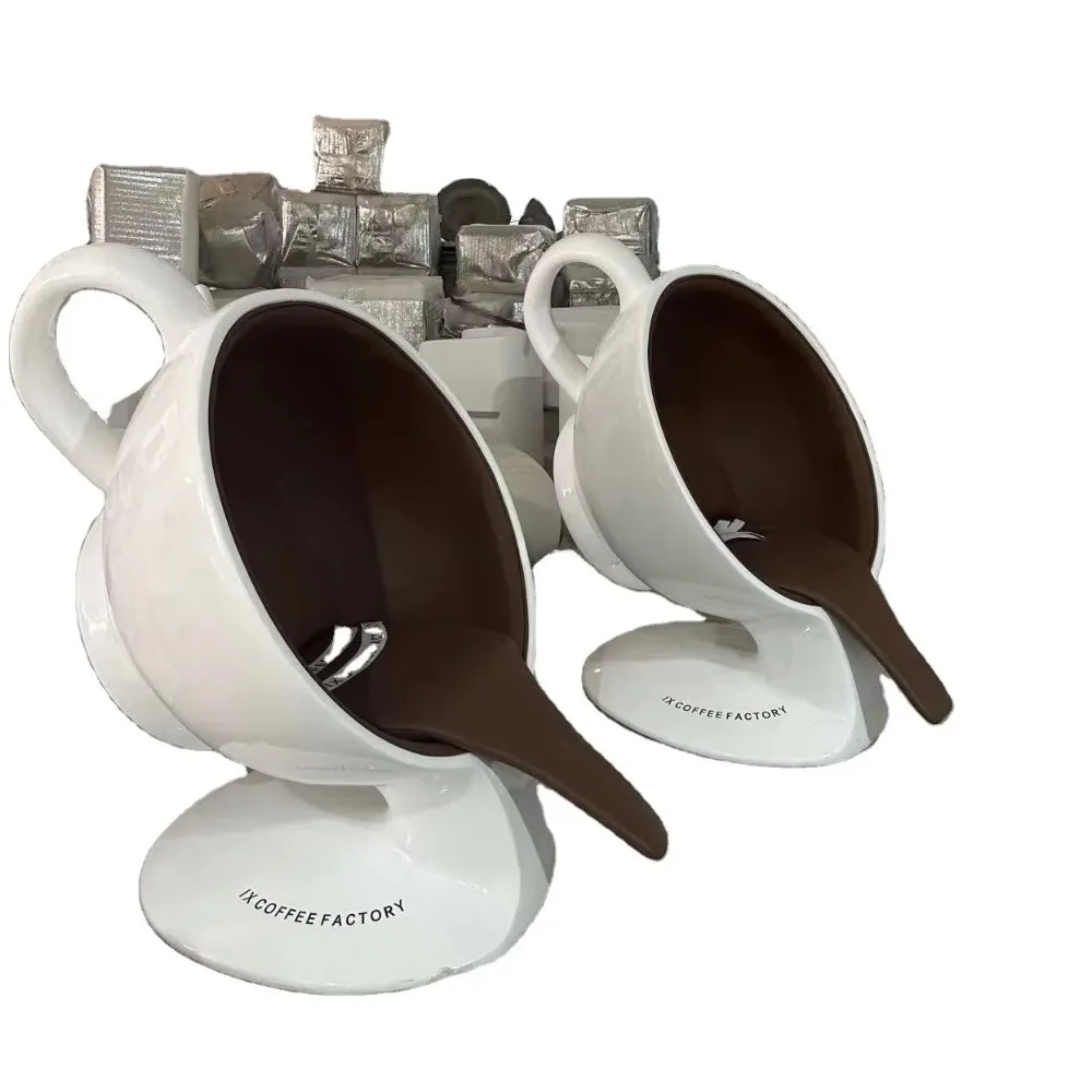 

Creative Indoor Home Furniture Interior Decoration Unique Design Cafe Chair Modern Fiberglass Coffee Shop Chair