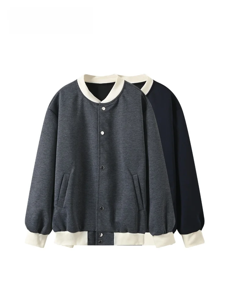 

Женское утепленное пальто больших размеров с длинными рукавами и круглым вырезом, свободного кроя, осенне-зимнее, новое, модное, повседневное, хлопковое