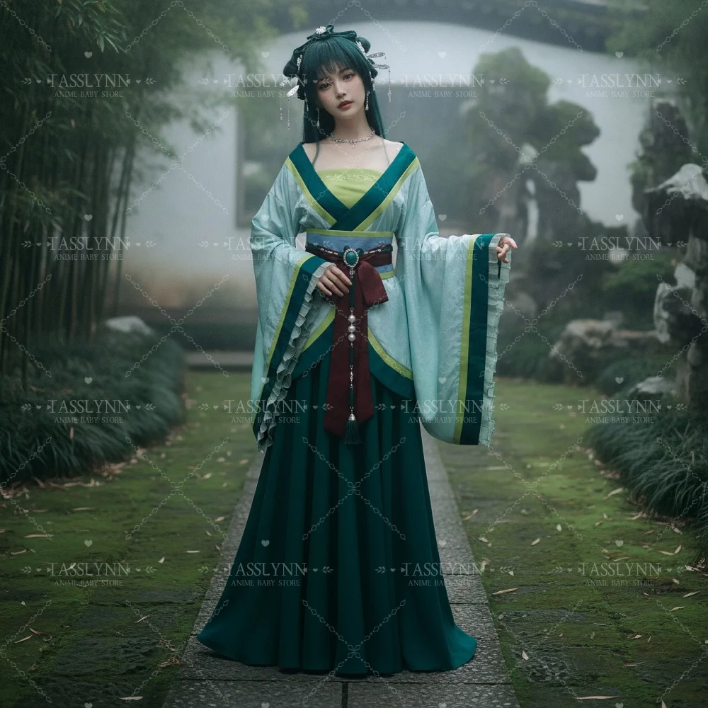 Women Maomao The Apothecary Diaries Outfit,  Anime Roleplay Costume  Ancient Style Outfit for Cosplay Shooting