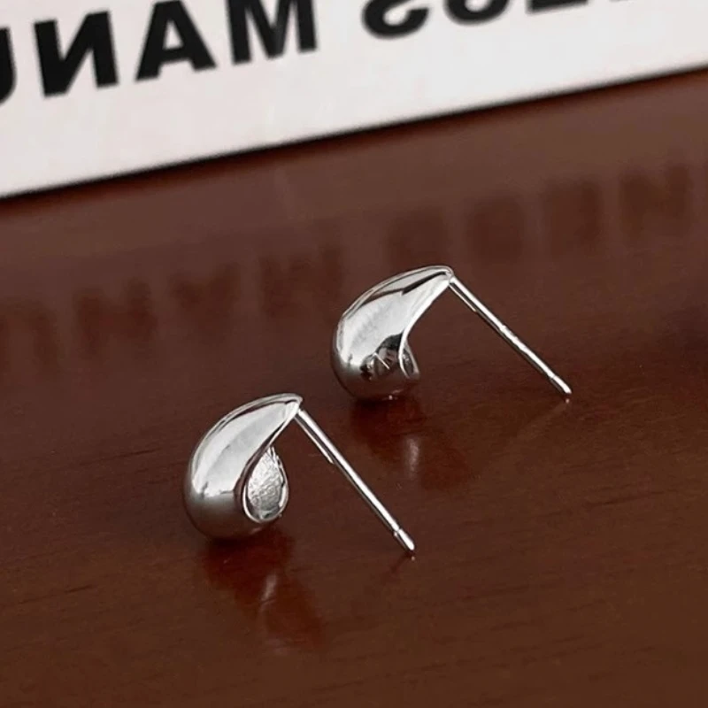 ENSHIR Small Water Drop Stud Earrings for Women Fashion Personality Party Daily Jewelry Gifts Wholesale