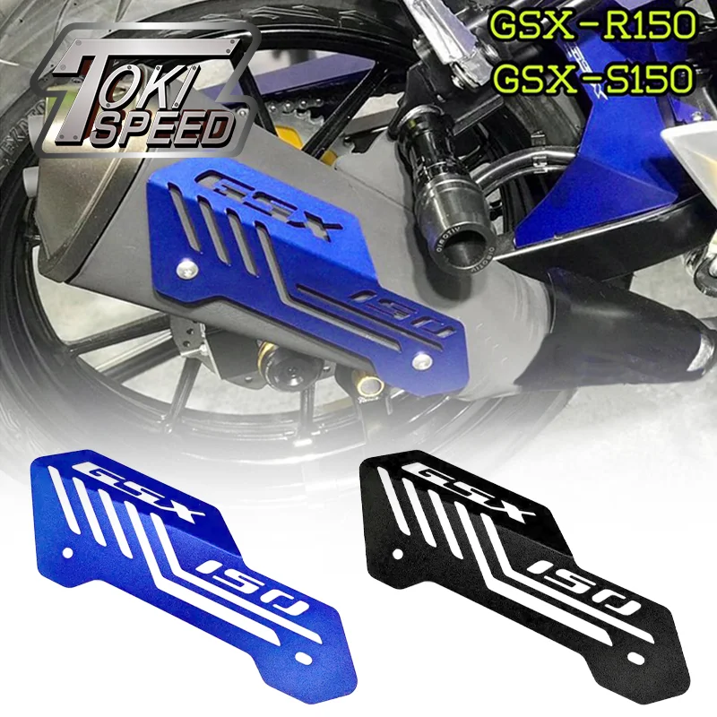 Motorcycle Accessories Exhaust Muffler Protection exhaust guard Protective cover For SUZUKI GSXR150 GSXS150 2017 2018 2019