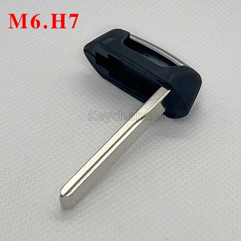 keychannel 1pcs Car Smart Key Blade Remote Emergency Blank Keyless Fob Blade Door Key for Chinese Great Wall HAVAL M6 H7 Remote