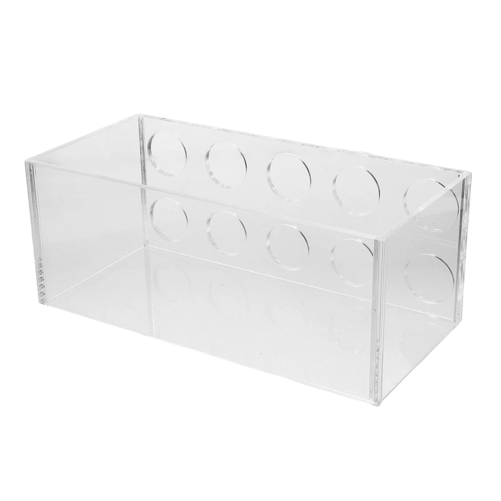 Laboratory Bottle Rack Acrylic Inverted Test Tube Holder For 50Ml Volumetric Flasks Compact Durable Science Tool Lab