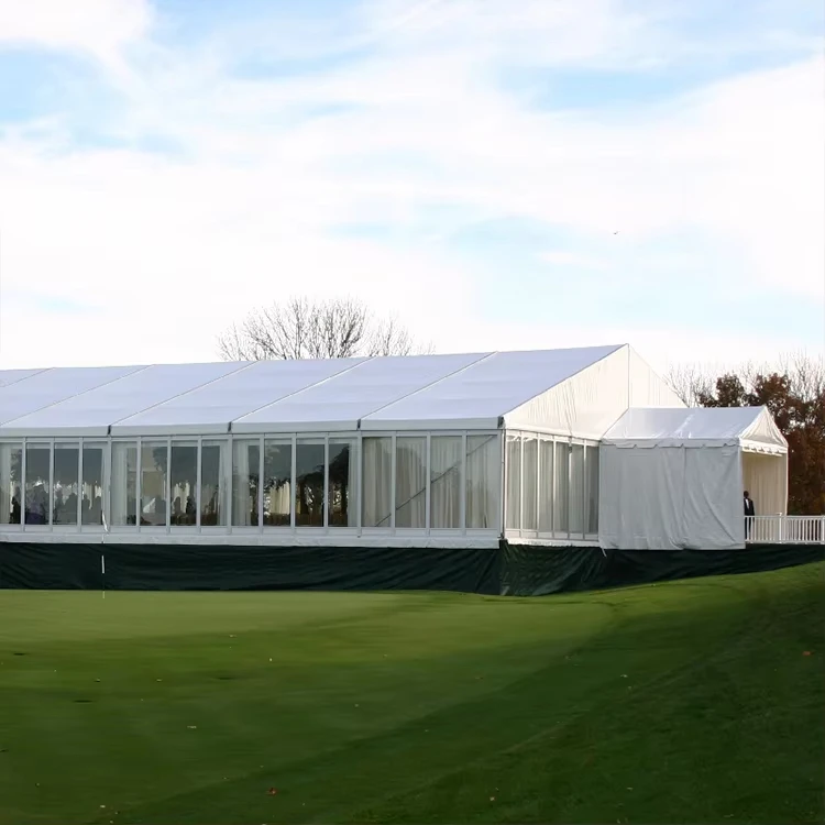 Aluminum Alloy Tent with PVC Waterproof Cover Outdoor Exhibition Booths and Lawn Weddings – Factory Customization Available