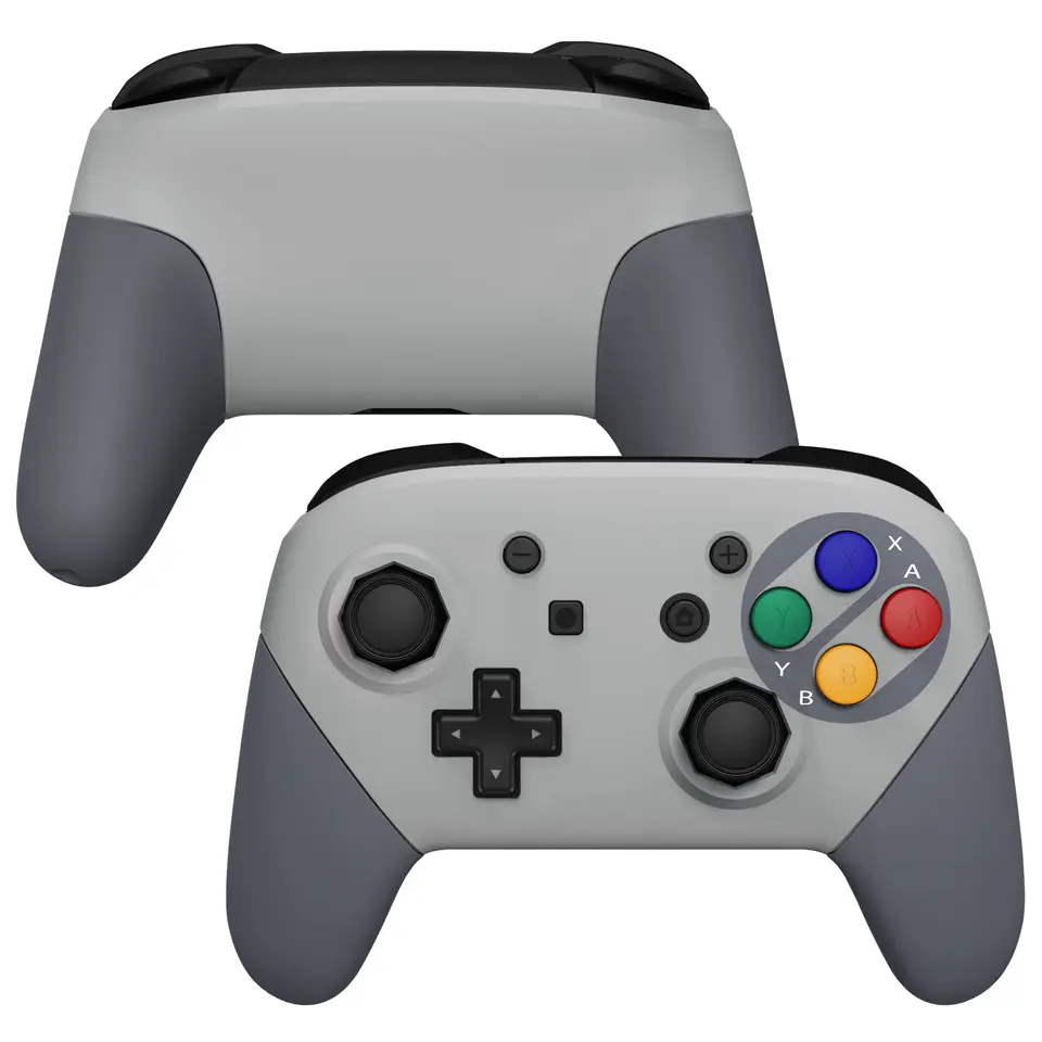 eXtremeRate Octagonal Grip Housing Shell for Switch Pro Controller