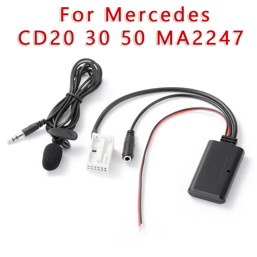 JieRui BT 5908 Audio Adapter with Microphone for Mercedes W245 W203 W209 Music Experience JieRui BT 5908 Audio