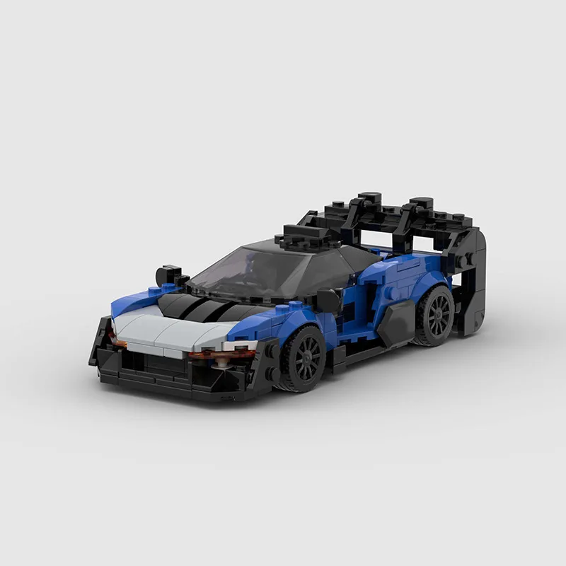 

Senna GTR автомобили гонщики строительные блоки городской автомобиль детские игрушки спортивный суперкар креативный гараж хорошие игрушки