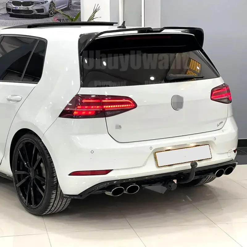 Спойлер на крышу в стиле Oettinger для Volkswagen Golf 7 MK7 7.5 GTI GTD GTE (не для R), ABS-пластик, задний спойлер, 2013-2020 гг.