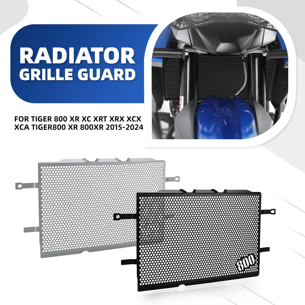 

2015 - 2024 For Tiger 800 XR XC XRT XRX XCx XCA Tiger800 XR 800XR Motorcycle Accessories Radiator Guard Grille Cover Protector