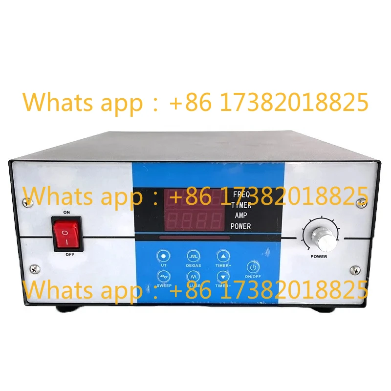 1000W 28Khz Dual Frequency Ultrasonic Pulse Generator And Transducer Vibrating Sensor For Heated Sweep Ultrasonic Cleaner