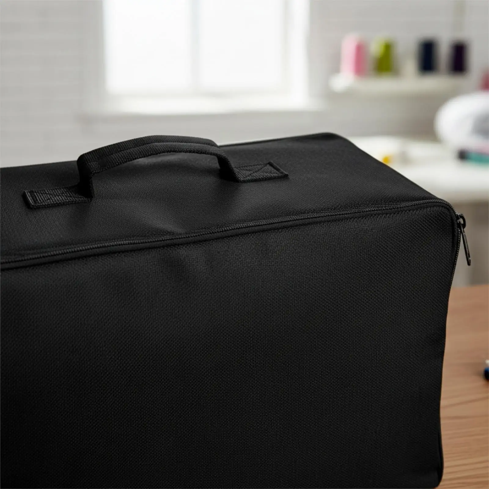Portable Sewing Machine Cover Dustproof Storage Bag for Home Craft Room 210D Oxford Cloth Case