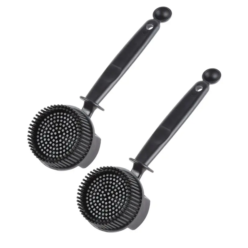 

A80I Silicone Cleaning Brush Tool 51Mm Espresso Machine Cleaning Brush Tool Bristle Tools