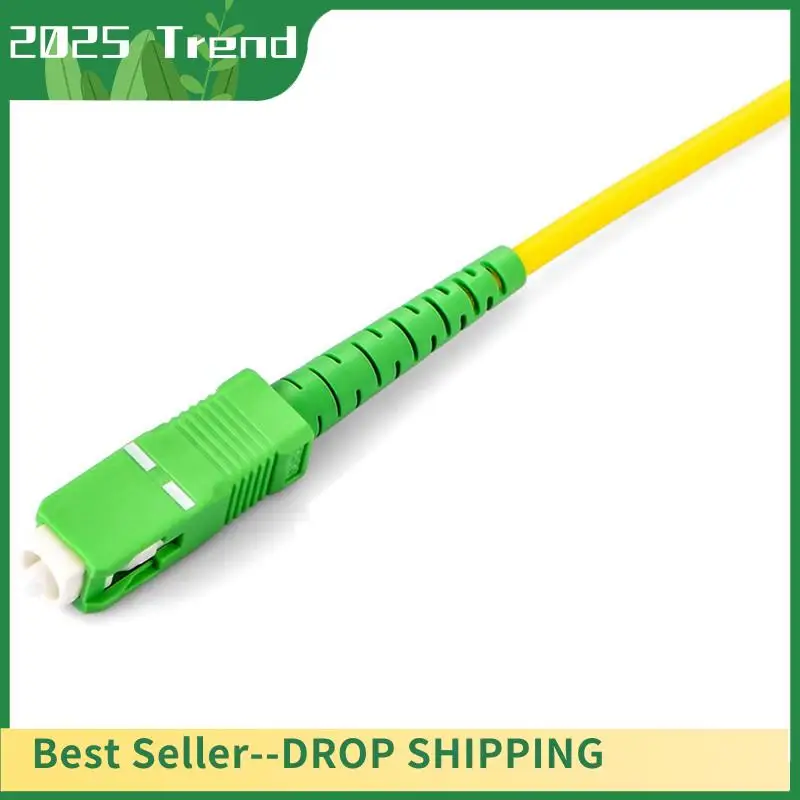 Лучшие предложения SC APC To SC APC Волоконно-оптический патч-перемычка Шнур 3,0 мм Одномодовый симплексный ПВХ G652D SM 1310/1550 Нм FTTH 2M