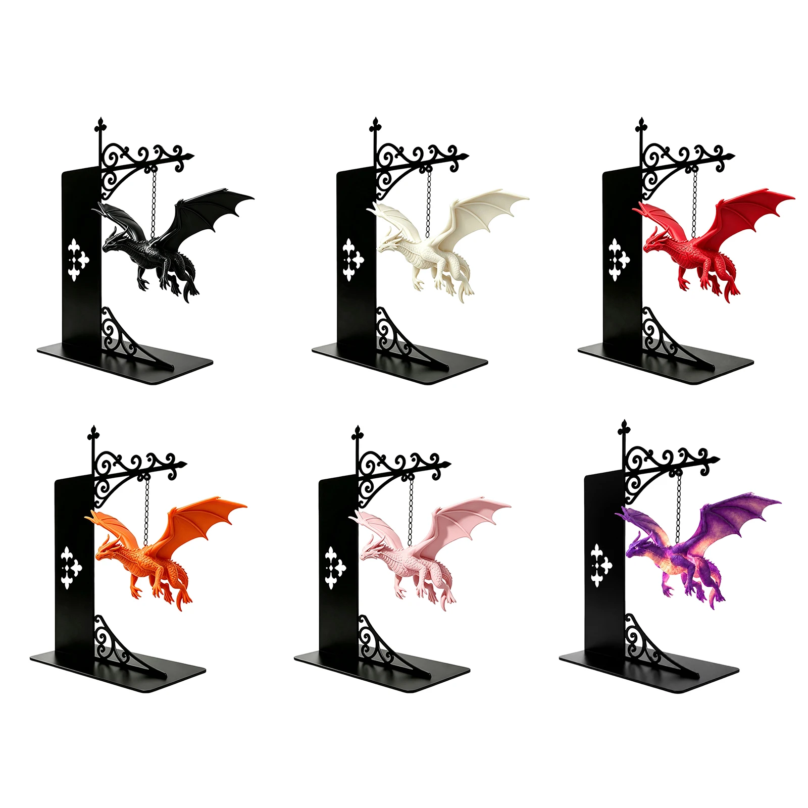 Aesthetic Bookend - Dragon Reading Corner Light Warm LED