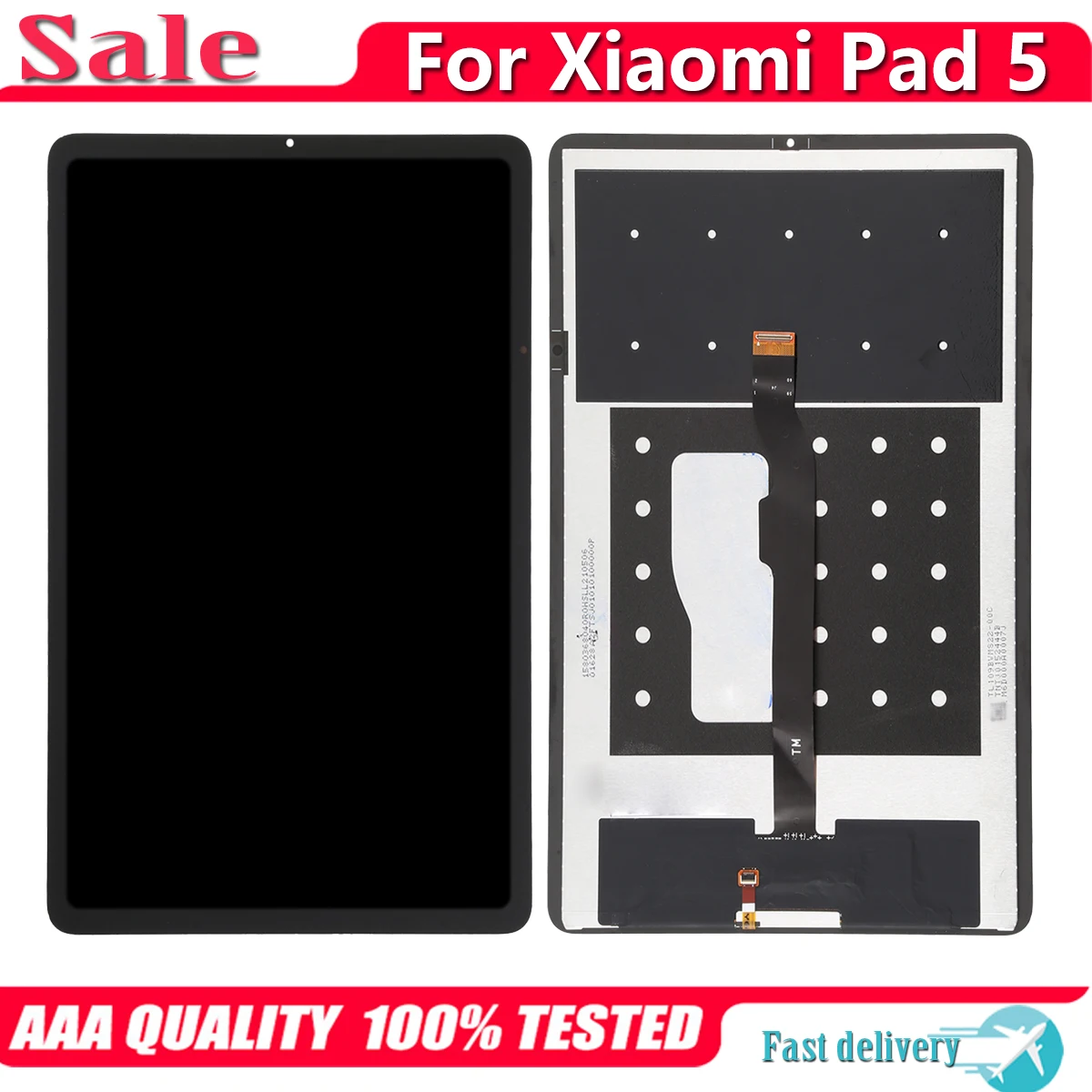 

120Hz HDR10 LCD Display Touch Screen Digitizer Assembly For Xiaomi Pad 5 Pro 21051182G 21051182C M2105K81AC