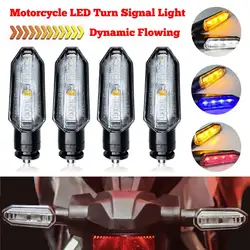 Motorcycle Turn Signal Flowing Water 12V Dual Color For Honda CB150R CRF250L ADV150 CBR650F NC750X CRF250L XADV 750 Signal Lamp
