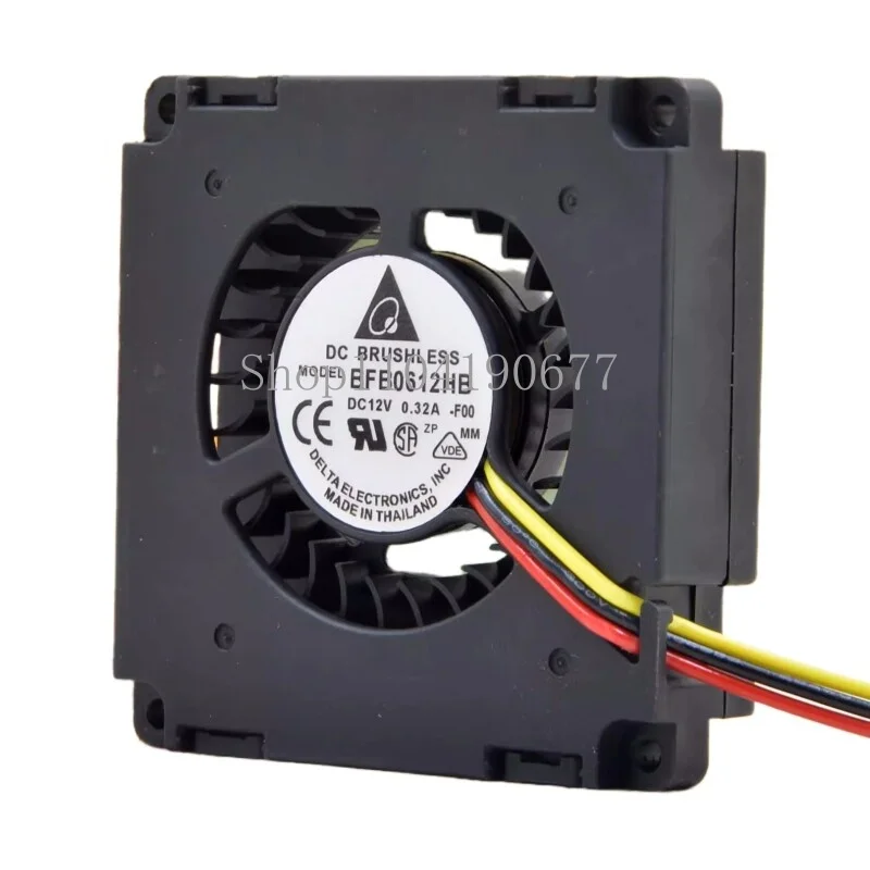 New For BFB0612HB Server Cooling Fan DC 12V 0.32A 60*60*15mm 3-wire