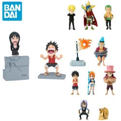 Original BANPRSETO WCF One Piece Luffy Zoro Sanji Nami Enies Lobby Story Toys Anime Figure PVC Model Collection Kwaii Q Ver.