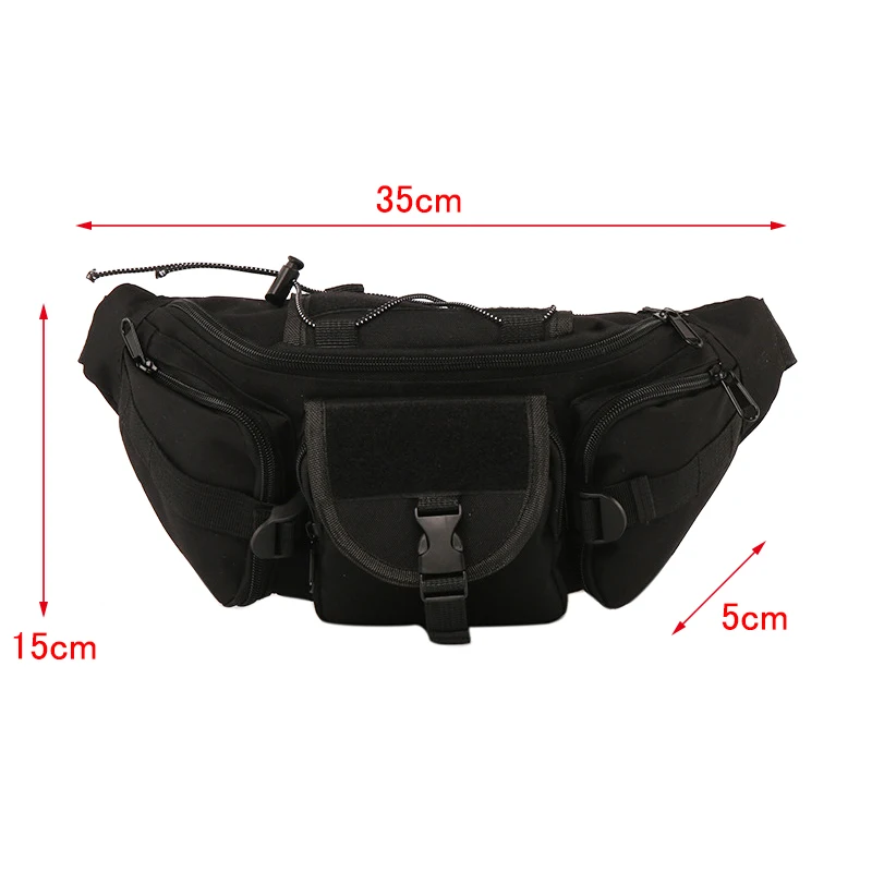 Unisex Waist Bag Tooling Trend Fanny Pack Banana Bags Multifunction Women Crossbody Waist Pack Streetwear Hip Hop Chest Bag