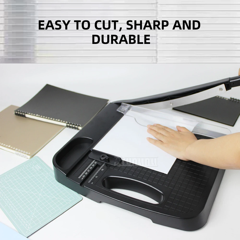 Cortador de papel manual 300x300mm Máquina de corte de papel A4 para escritório