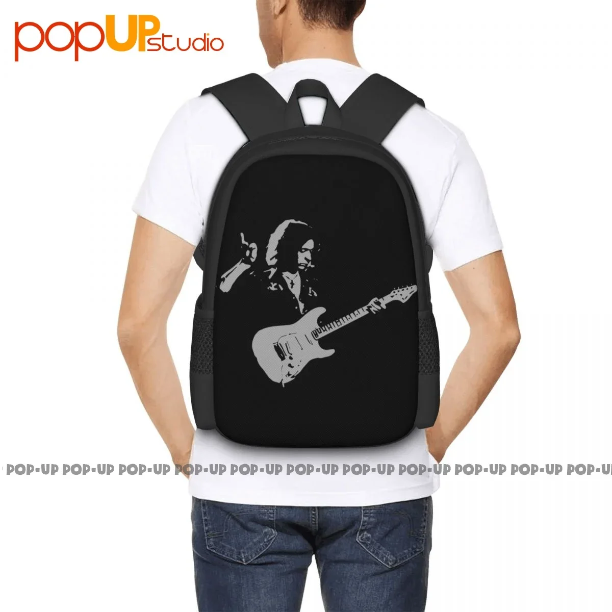 Mochila Guitarra Ritchie Blackmore, Mochila de grande capacidade, Saco De Armazenamento, Mochila De Ginástica