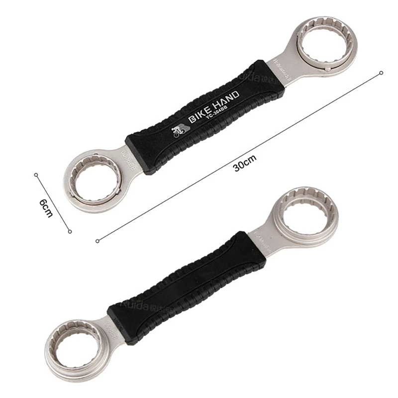 BIKE HAND 4 In 1 Bicycle Bottom Bracket Removal Crank Tool Bike Shaft Installation Disassembly Bottom Bracket Removal