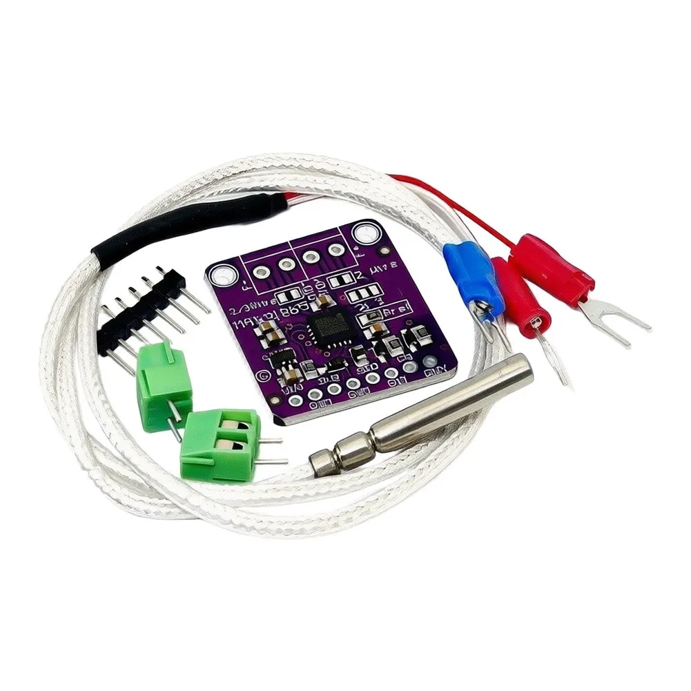 For Compact Electronic Builds MAX31865 Module Reliable Thermal Monitoring Temperature Sensor High-Accuracy Sensing
