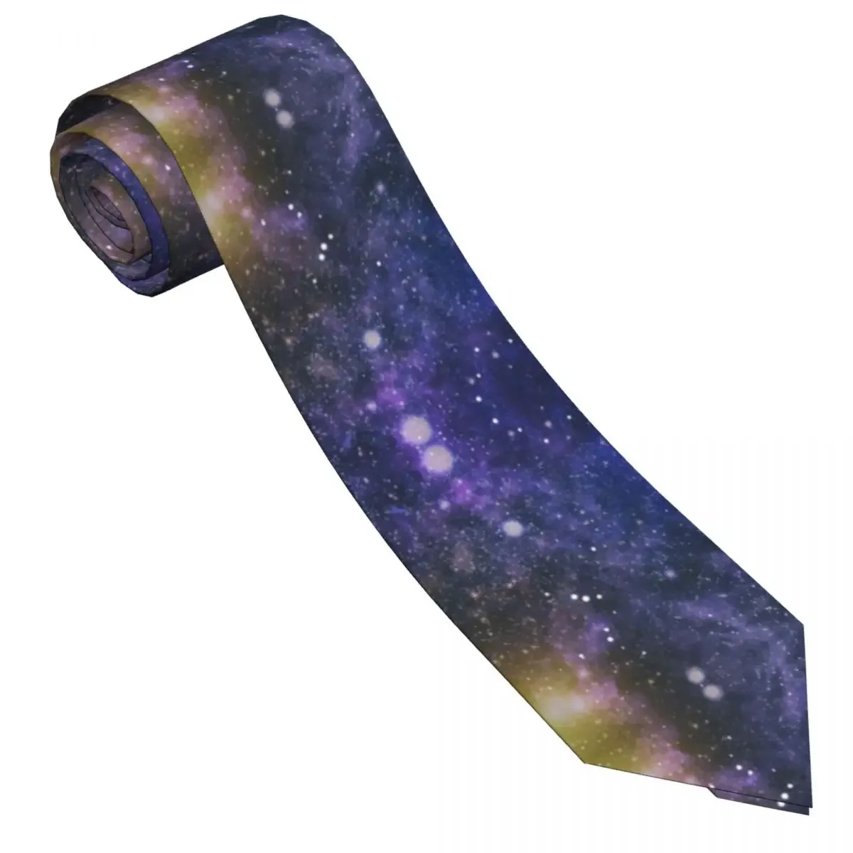 Casual Arrowhead Skinny Colorful Starry Night Sky Necktie Slim Tie For Men Man Accessories Simplicity  Party mal 