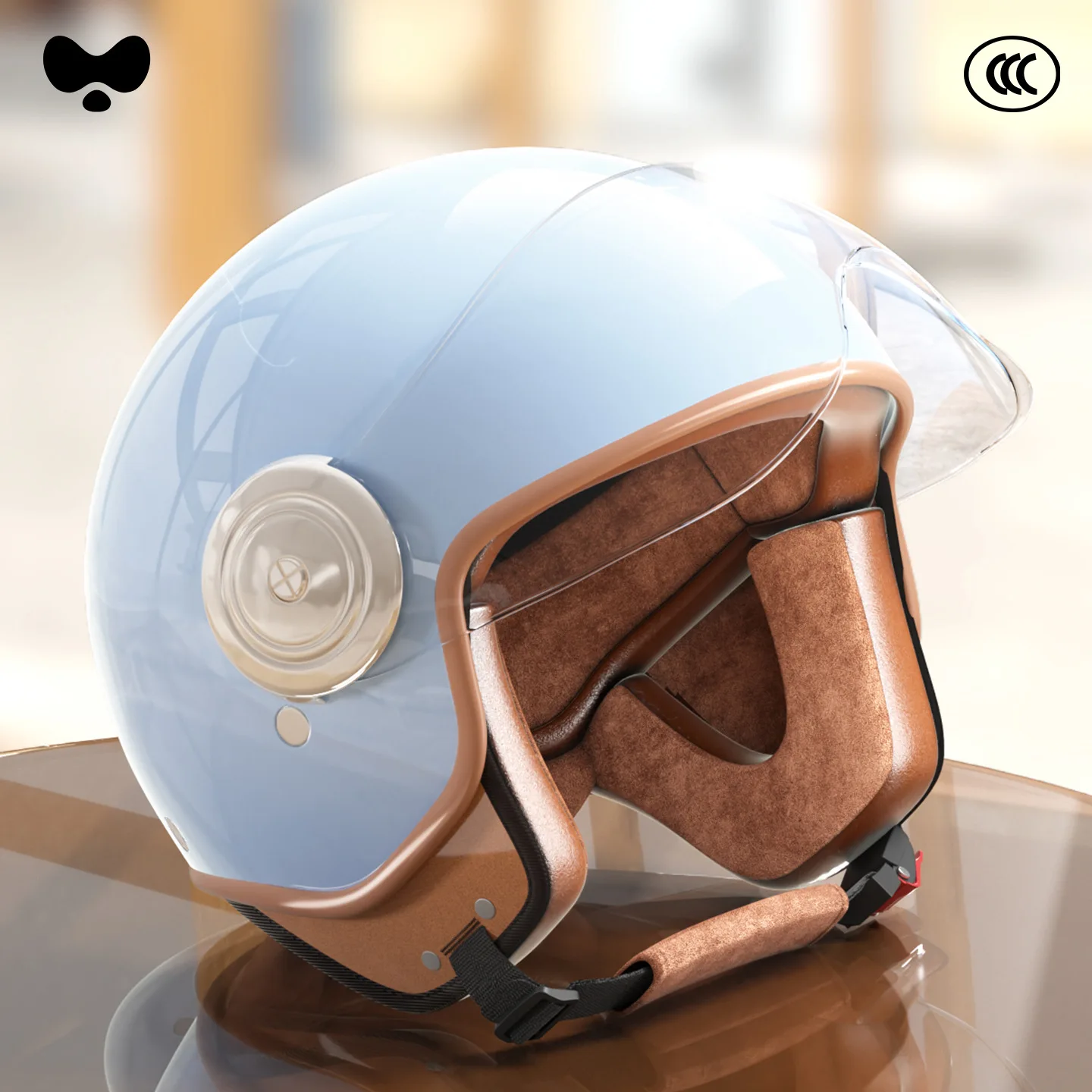 Motorcycle Electric Helmets Small-Circumference Helmets Unisex Vintage Helmets Winter Cute capacete aberto cascos para moto