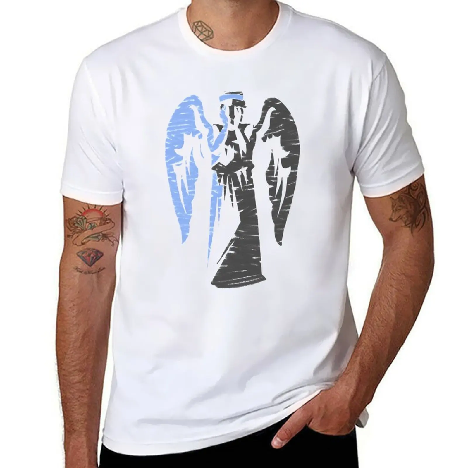 

Weeping Angel T-Shirt t shirt man designer man t shirt cotton high quality T-Shirt