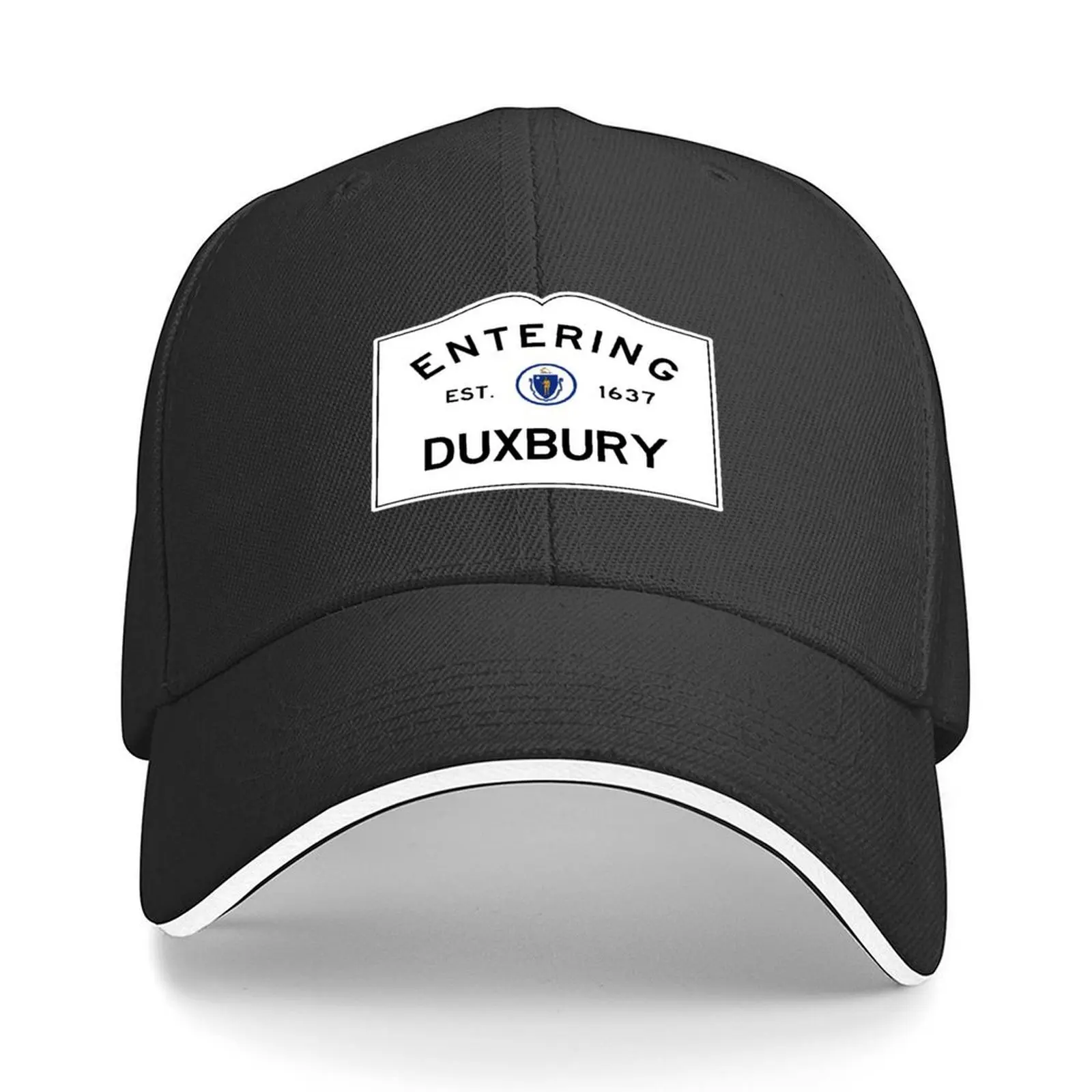 

Entering Duxbury Road Sign - Duxbury, Massachusetts Baseball Cap luxury woman cap Anime New In Hat Woman Men's