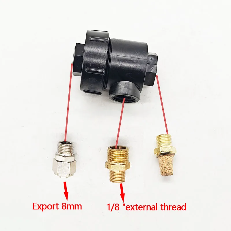 1pc Tyre Tire Changer Machine Part Beam Breaker Quick Release Relief Dump Valve With Connector