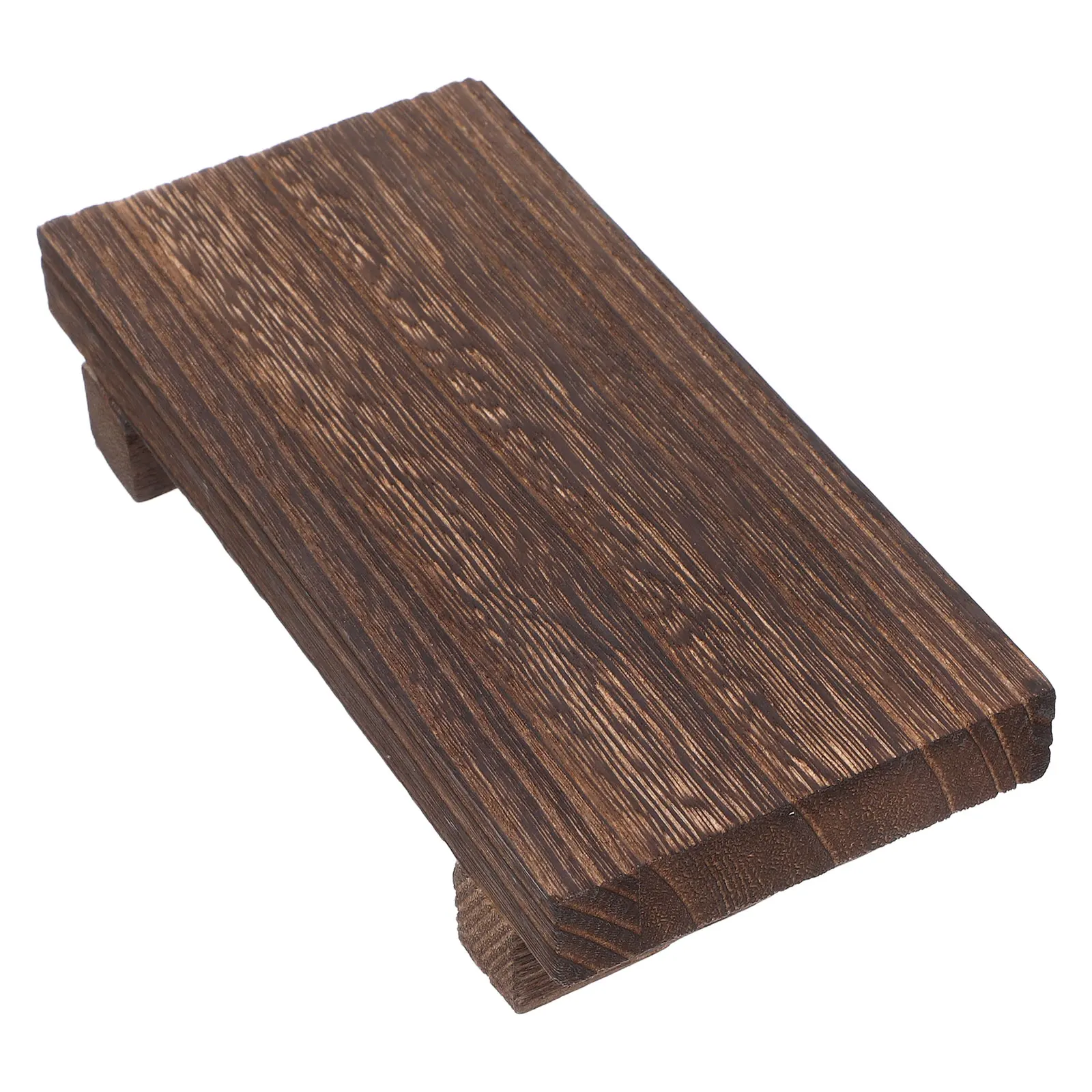 

1pc Wooden Flower Pot Stand Versatile Decorative Tray for Bathroom Kitchen Counter Home Decor Plant Display Holder