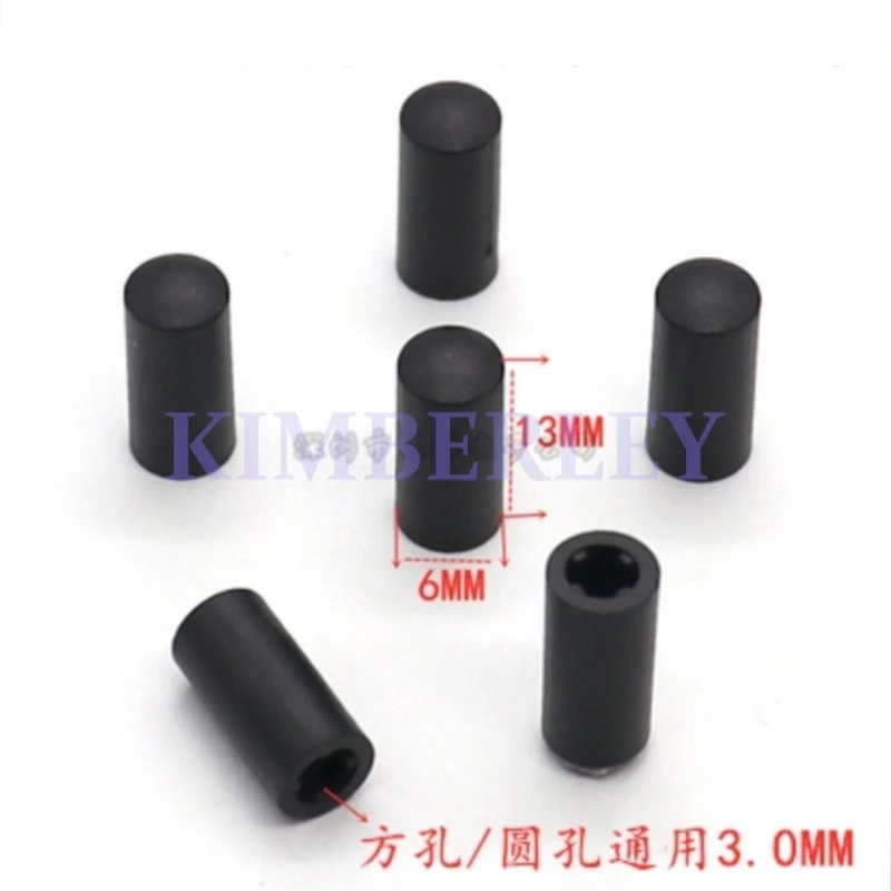 

50 шт., 6 х 13 мм, пластиковый колпачок для ключей, самоблокирующийся колпачок для переключателя, колпачок для ключа питания, квадратное отверстие в крышке переключателя с круглым отверстием