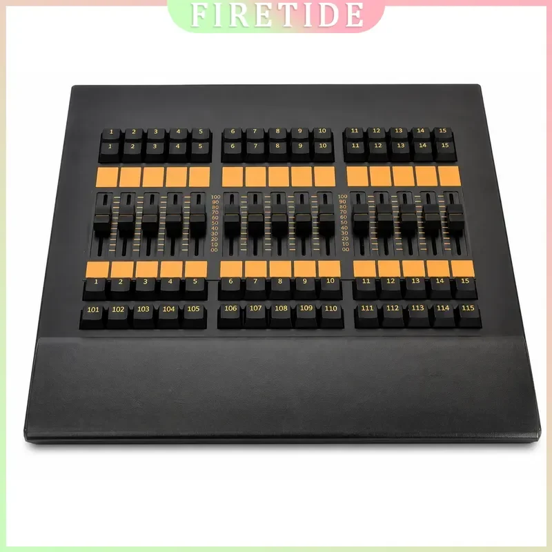 Fader Wing Konsole Bühnenlicht-Controller DMX512 Disco-Lichtsteuerung Professioneller Lichtmixer für DJ Club Party