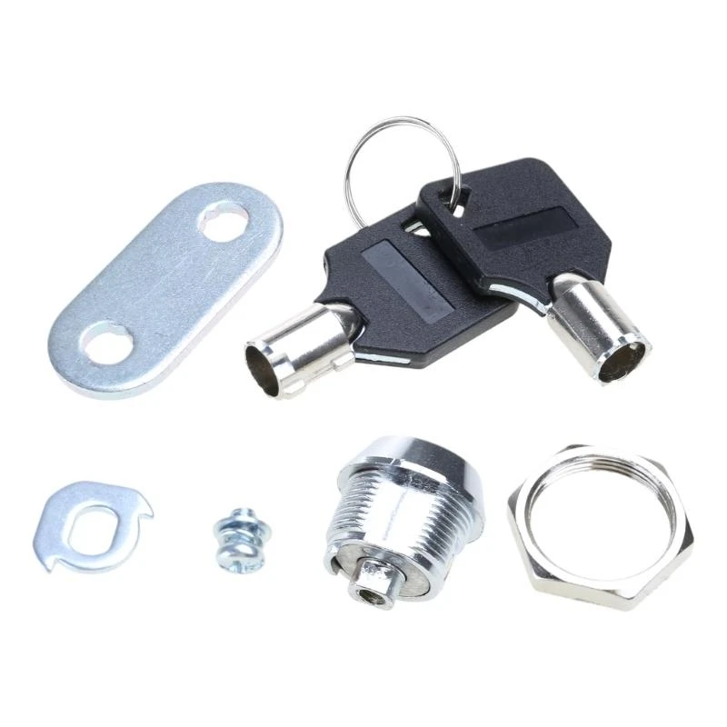 

Multipurpose Secure Your Cabinets and Toolboxes with This Sturdy Stainless Steel Materials Lock Set Drawer Use .Y5GA