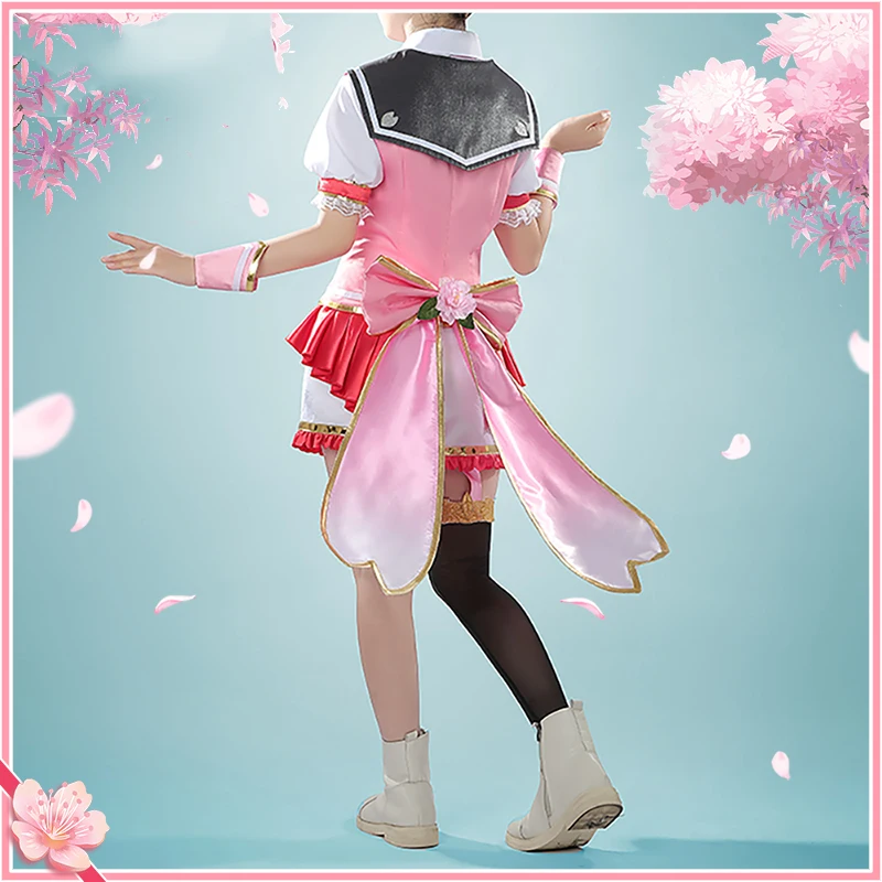 Traje de Cosplay de Sakura, traje de juego bonito Derby, uniformes de Carnaval de Halloween, ropa de Anime hecha a medida