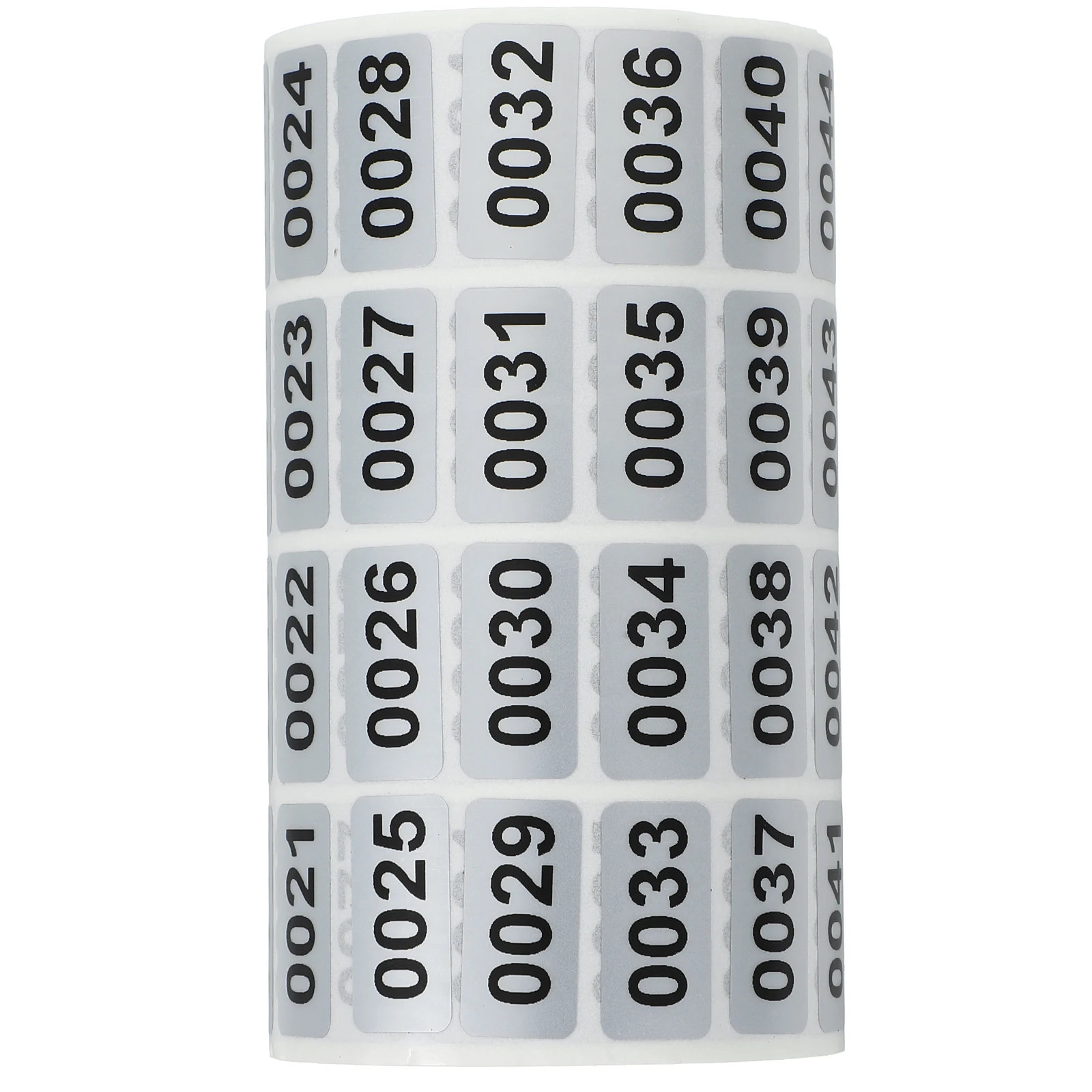 

1 Roll Number Sticker Labels Classification Small Diy Office Home Storage Inventory Tags Self-Adhesive Rectangular Decals Size