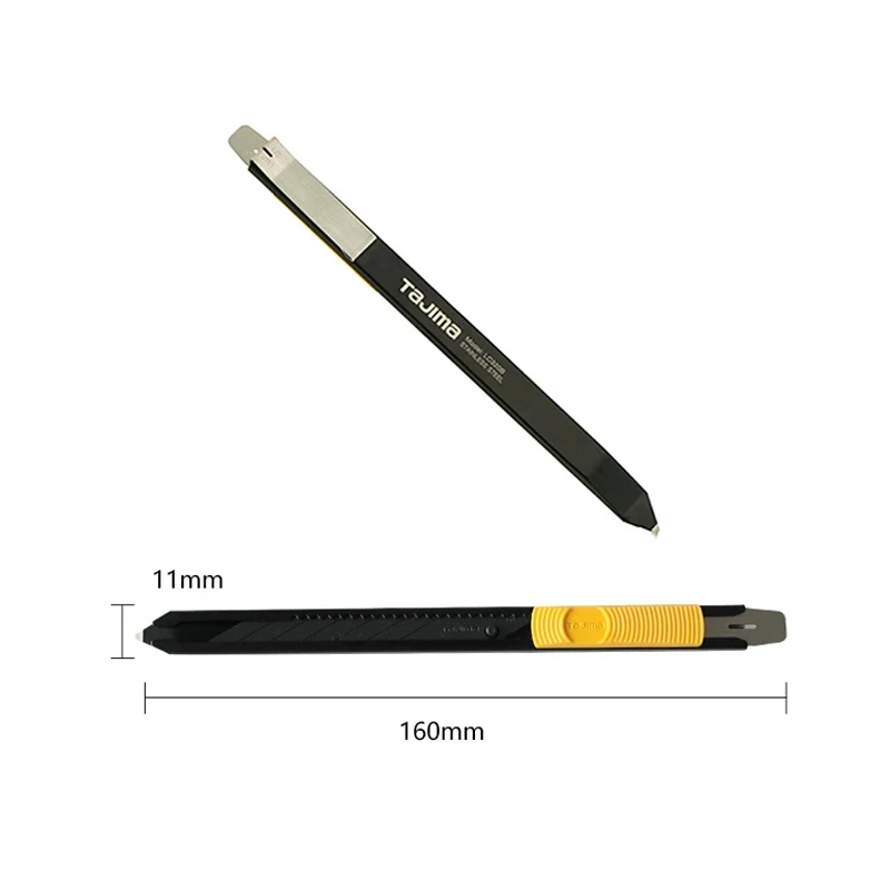 Imagem -02 - Tajima-art Knife With Matching Spare Blade Porta-ferramentas de A-tipo Utility Lb39h Lc320b 390b mm 30 ° Driver Cutter Aço Inoxidável