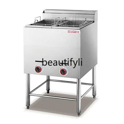 

Commercial stainless steel electric pan single and double cylinder fryer, equipment intelligent electric fryer