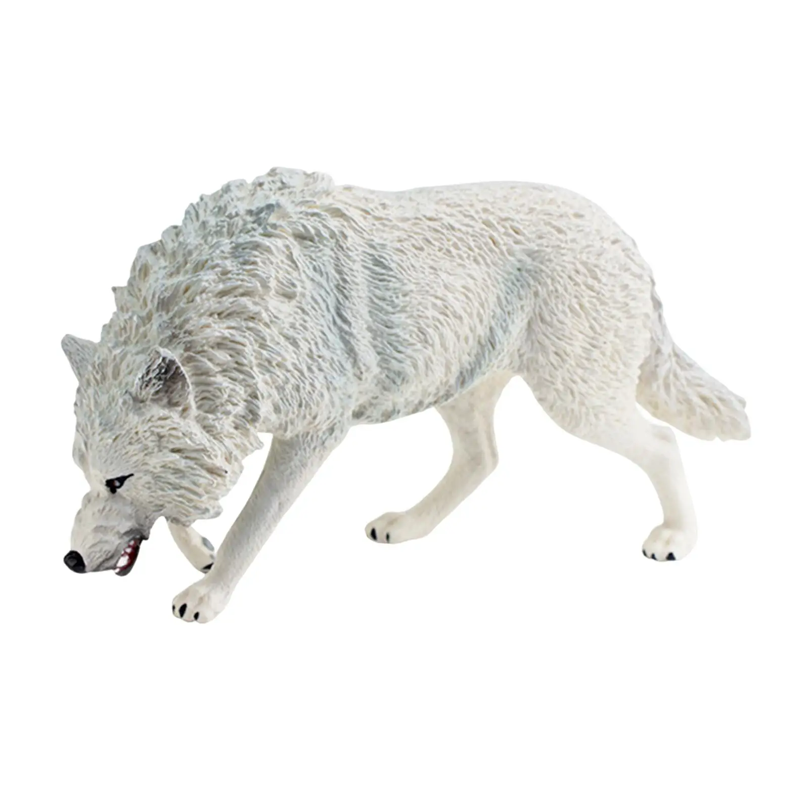 Wolf Beeldje Realistisch Dier Figuur Miniatuur Dierenspeelgoed Educatief Speelgoed Voor