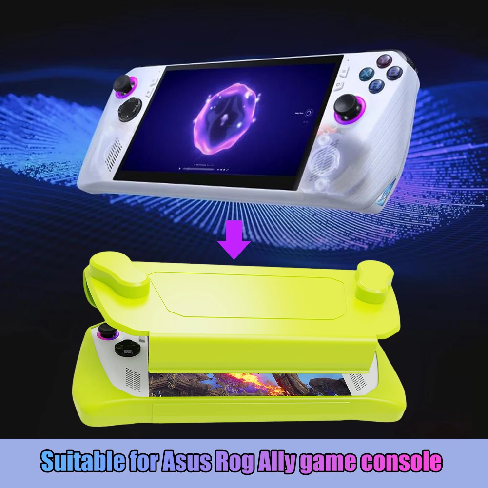 Étui de protection pour Console de jeu ASUS ROG Ally, coque de protection Anti-chute en TPU, anti-rayures, avec support