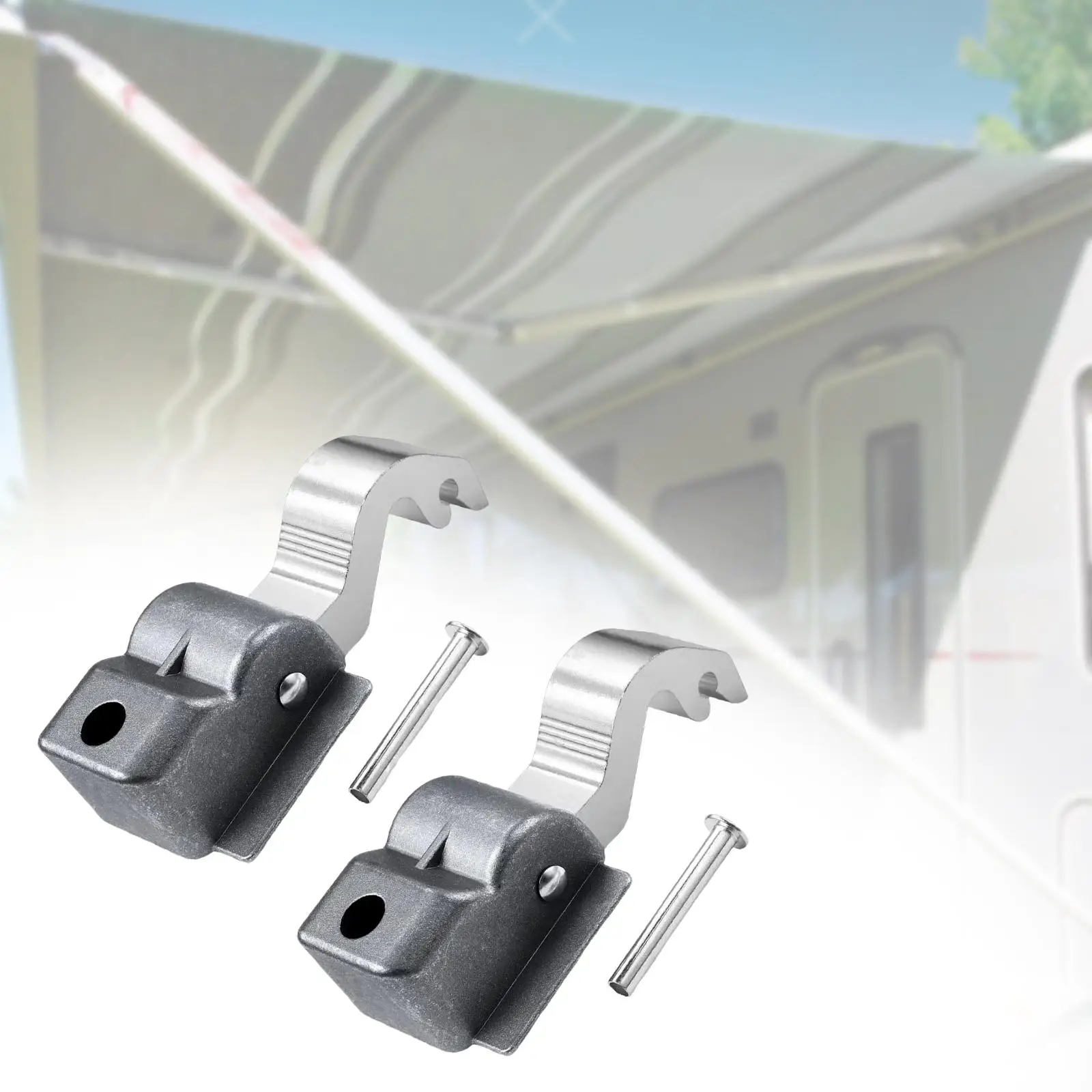 RV Awning Rafter Rivet Slider Set Hardware Professional Easy to Install Awning Rivet Slider for Dometic A&E 9000 A&E 8500