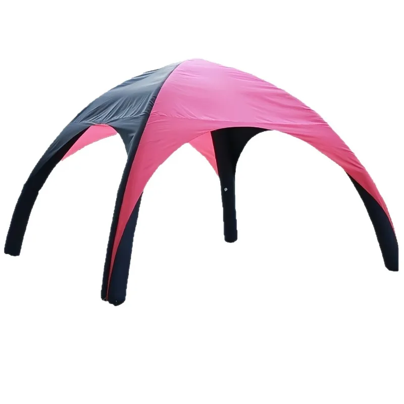 Inflatable four-legged tent, outdoor commercial event advertising exhibition tent, mobile quick-open tent